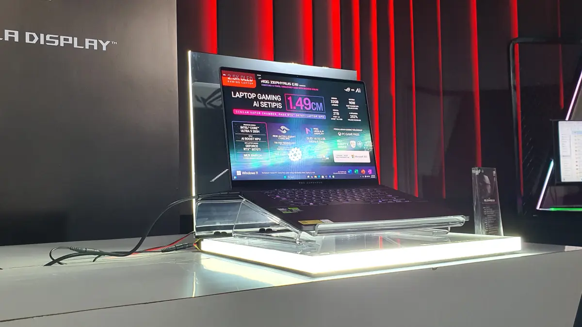 ROG Nebula HDR Hadir di Laptop ASUS ROG 2026, Bawa Visual Lebih Tajam untuk Gaming dan Kreasi Konten