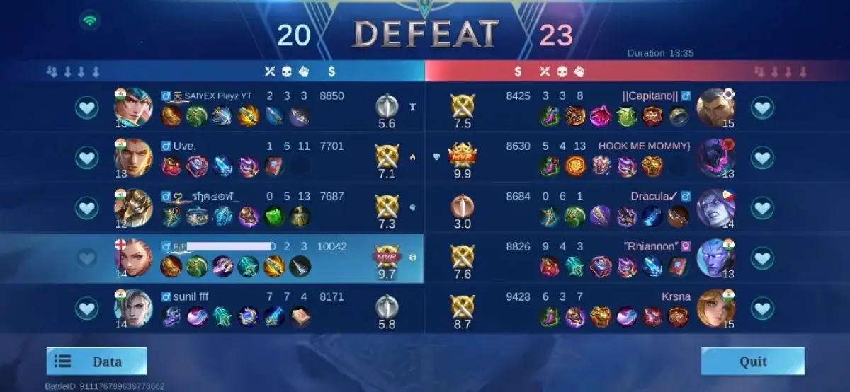 Tips Menghindari Dark System Mobile Legends Agar Tidak Lose Streak