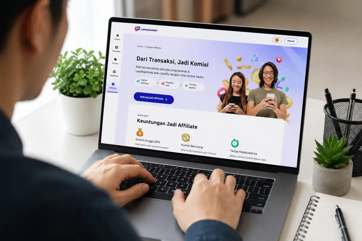 Lapakgaming Hadirkan Gaming Affiliate Program, Peluang Baru Gamer dan Kreator Konten Raup Penghasilan