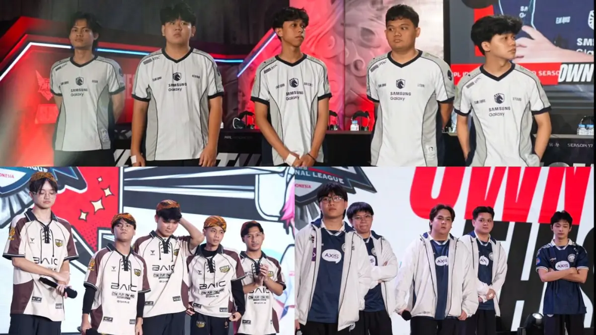Liquid ID ajak Dewa United & EVOS Esports masuk ke babak Playoff MPL ID Seaon 17 usai taklukan Alter Ego (FOTO: Dok.MPLID (edit indogamers.com))