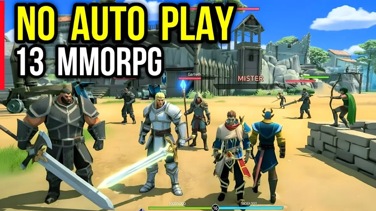 7 Game MMORPG Mobile Terbaik 2026 yang Full Manual, No Auto, No Cry