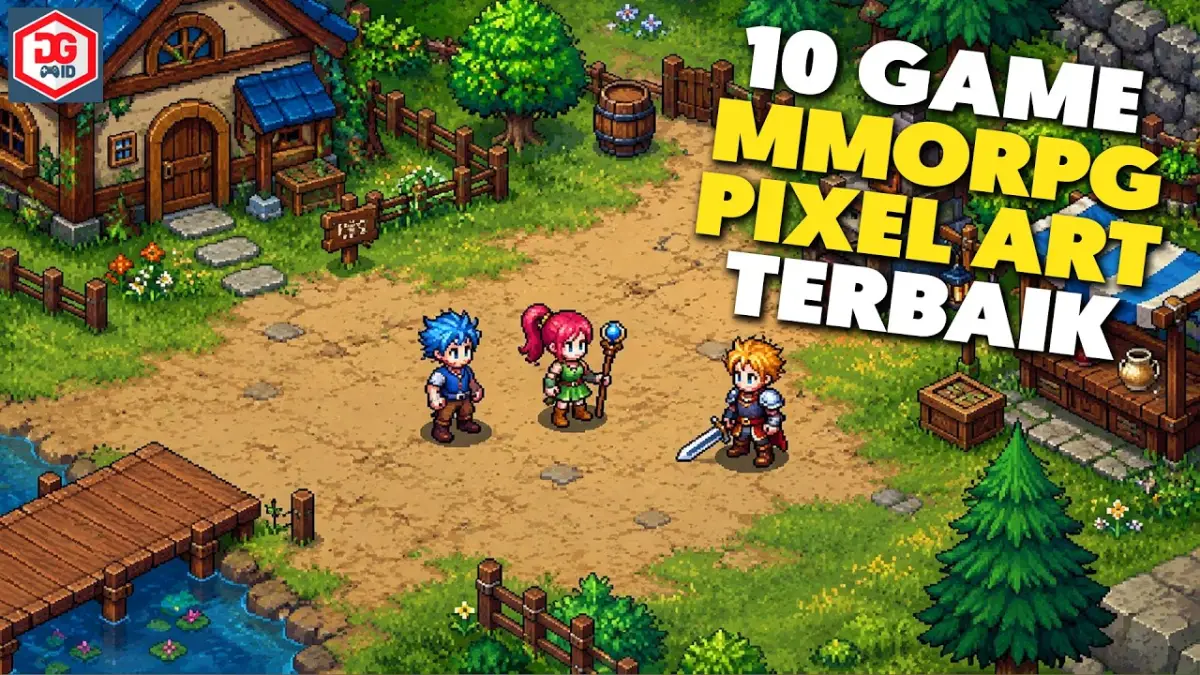 7 Game Pixel Art MMORPG Terbaik 2026 di Android dan iOS, Estetik dan Seru!