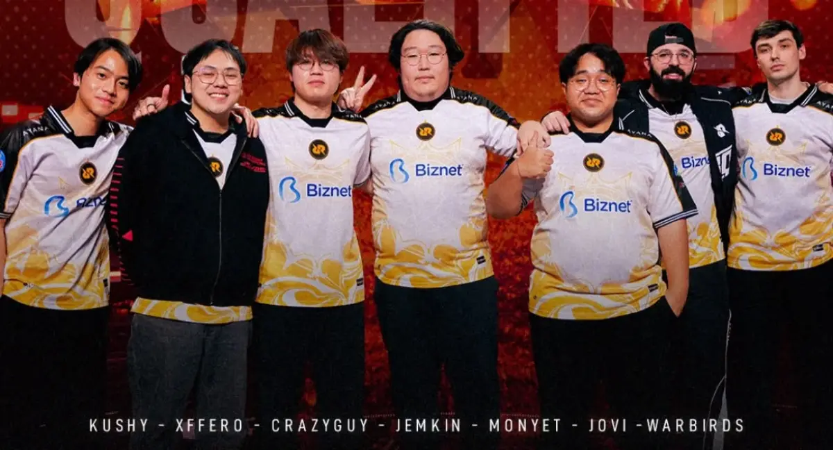 Pemain Tim RRQ VALORANT di Esports World Cup (EWC) 2026 (FOTO: Instagram.com/@rrq_valorant)