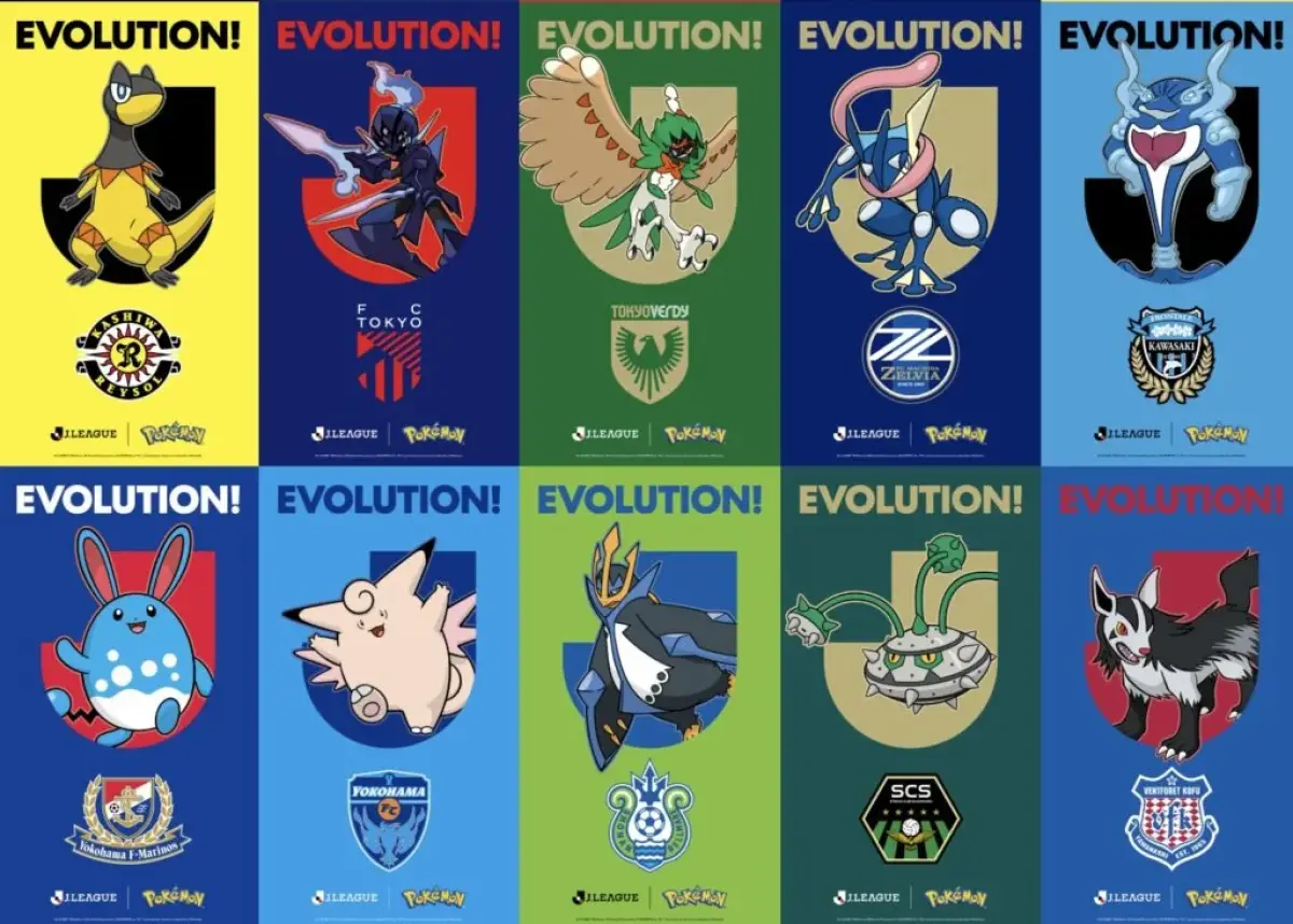 Rayakan Ultah ke-30, Setiap Klub Sepak Bola J League Jepang Kini Punya Maskot Pokémon Resmi