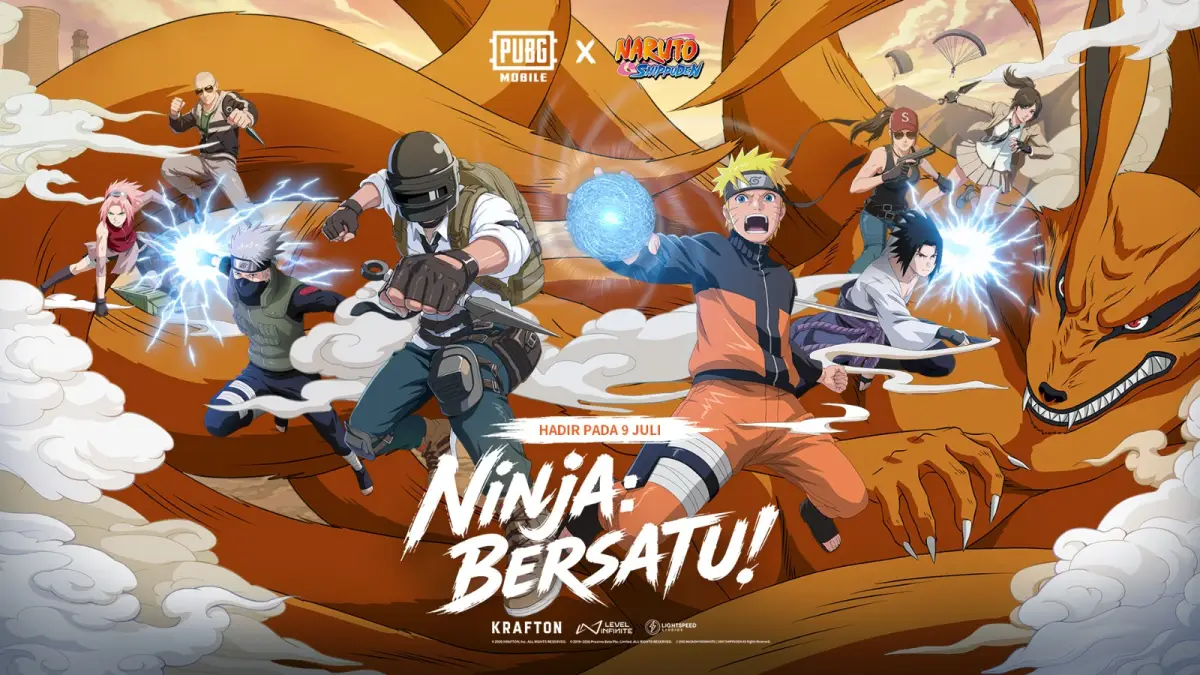 PUBG MOBILE Versi 4.5 Meluncur, Ini Daftar Fitur Baru, Kolaborasi Naruto, dan Ragam Hadiah Menariknya!