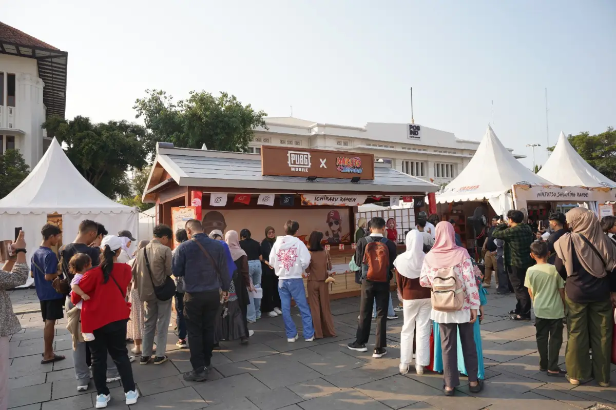 PUBG MOBILE Hadirkan Festival NARUTO SHIPPUDEN di Kota Tua Jakarta, Rasakan Serunya Jadi Ninja!