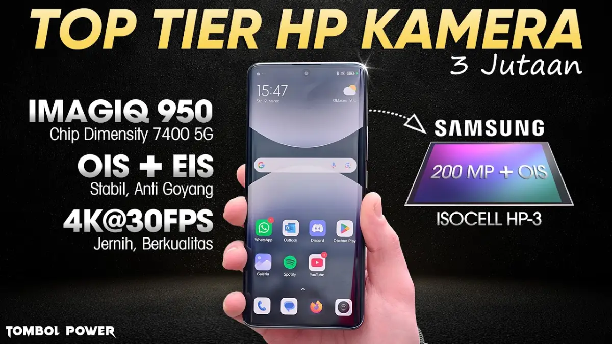7 HP Kamera Terbaik Kelas 3 Jutaan Edisi Juli 2026 yang Siap Diajak Ngonten
