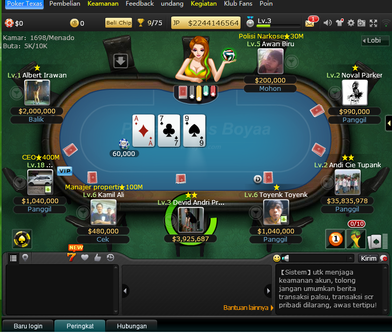 Mengasah Otak Sambil Bersosialisasi di Poker Texas Boyaa